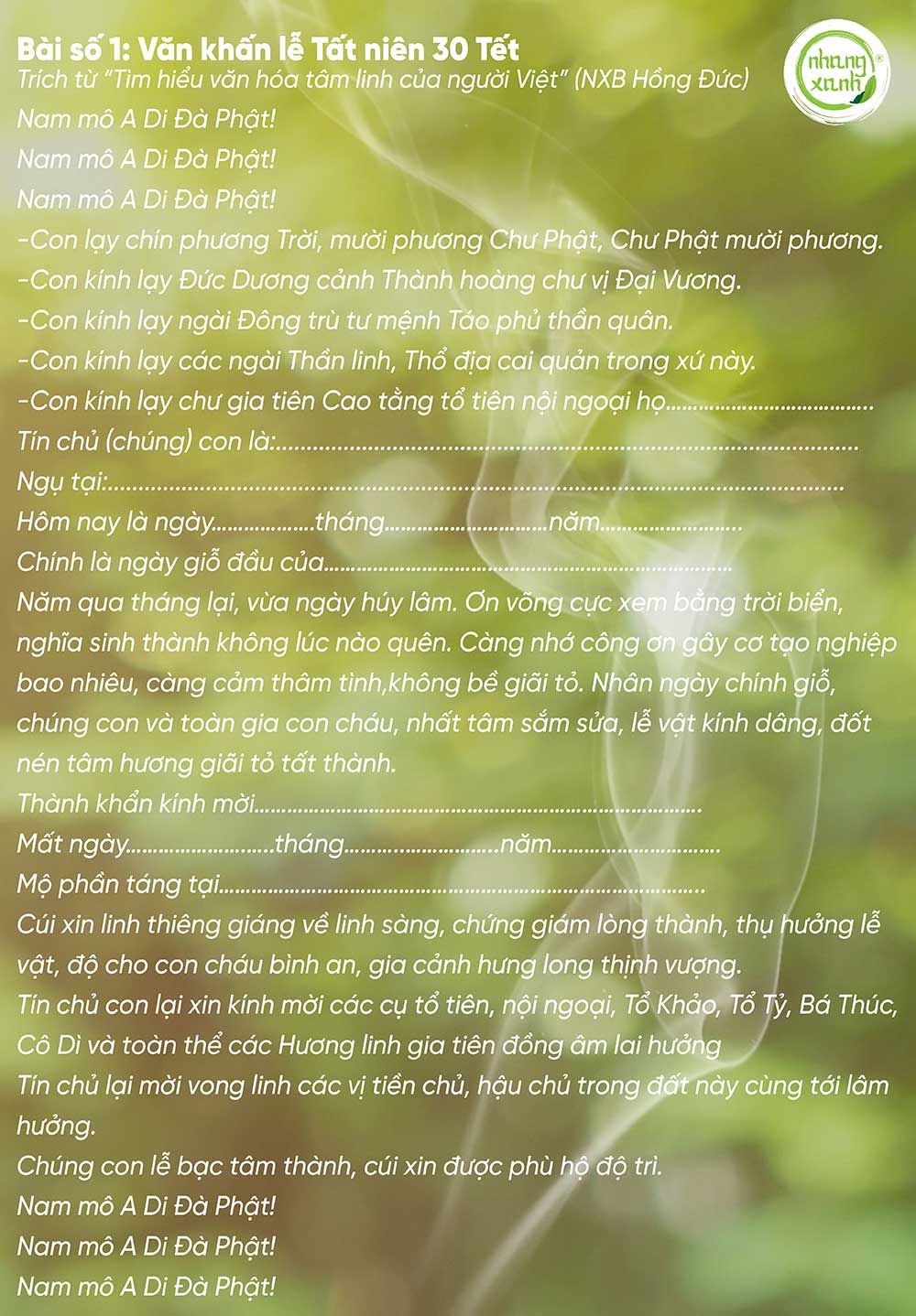 bài cúng 30 tết 2027 - Hình 3