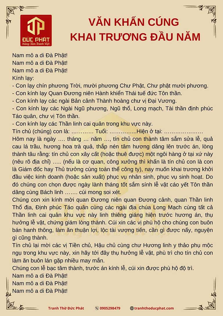 bài cúng đầu năm - Hình 4