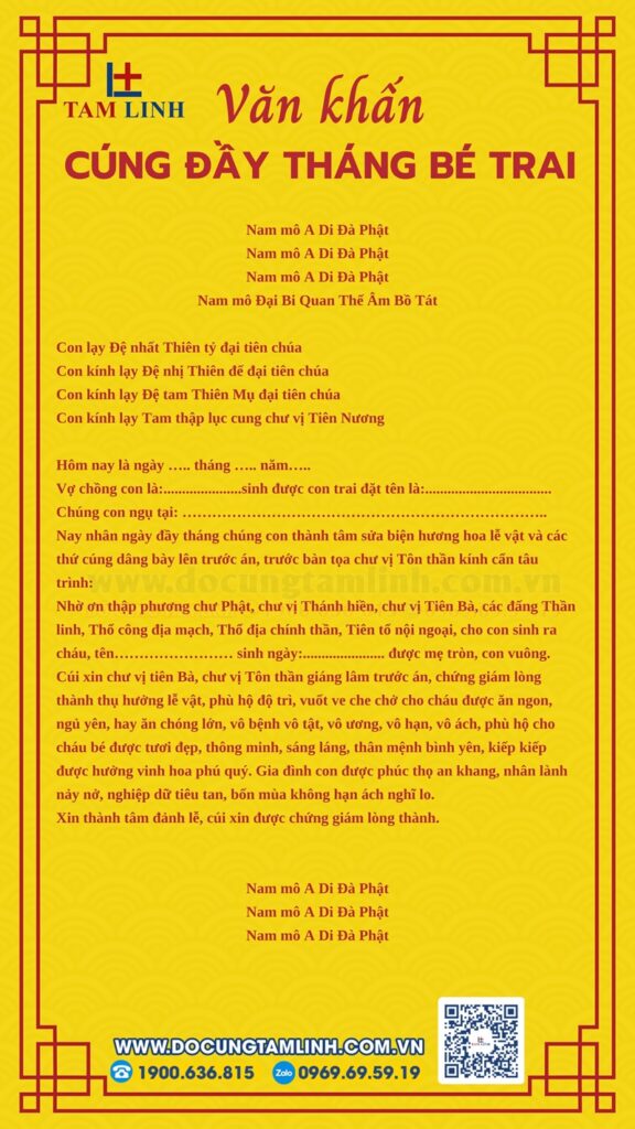 bài cúng đầy tháng - Hình 4