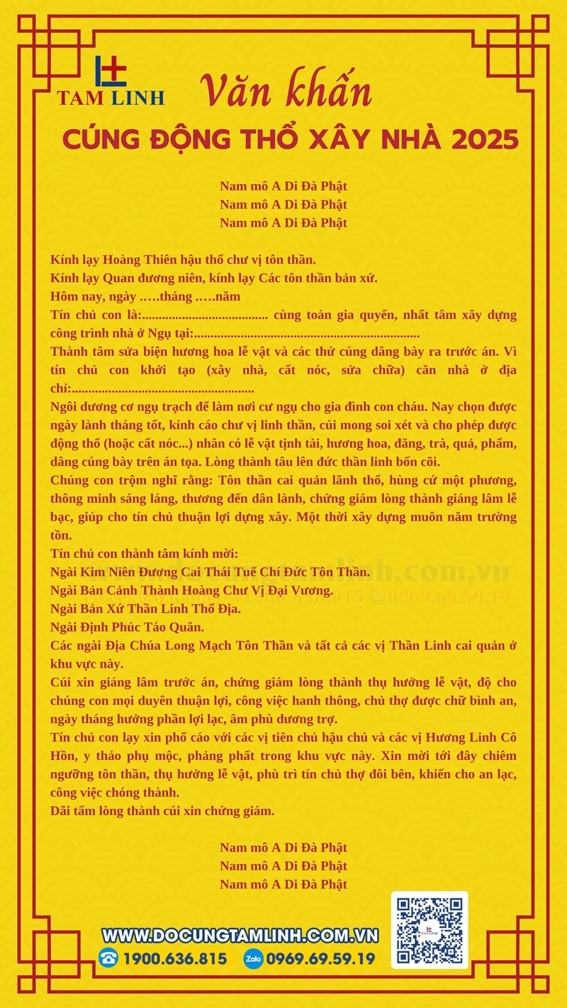 bài cúng động thổ xây nhà - Hình 4
