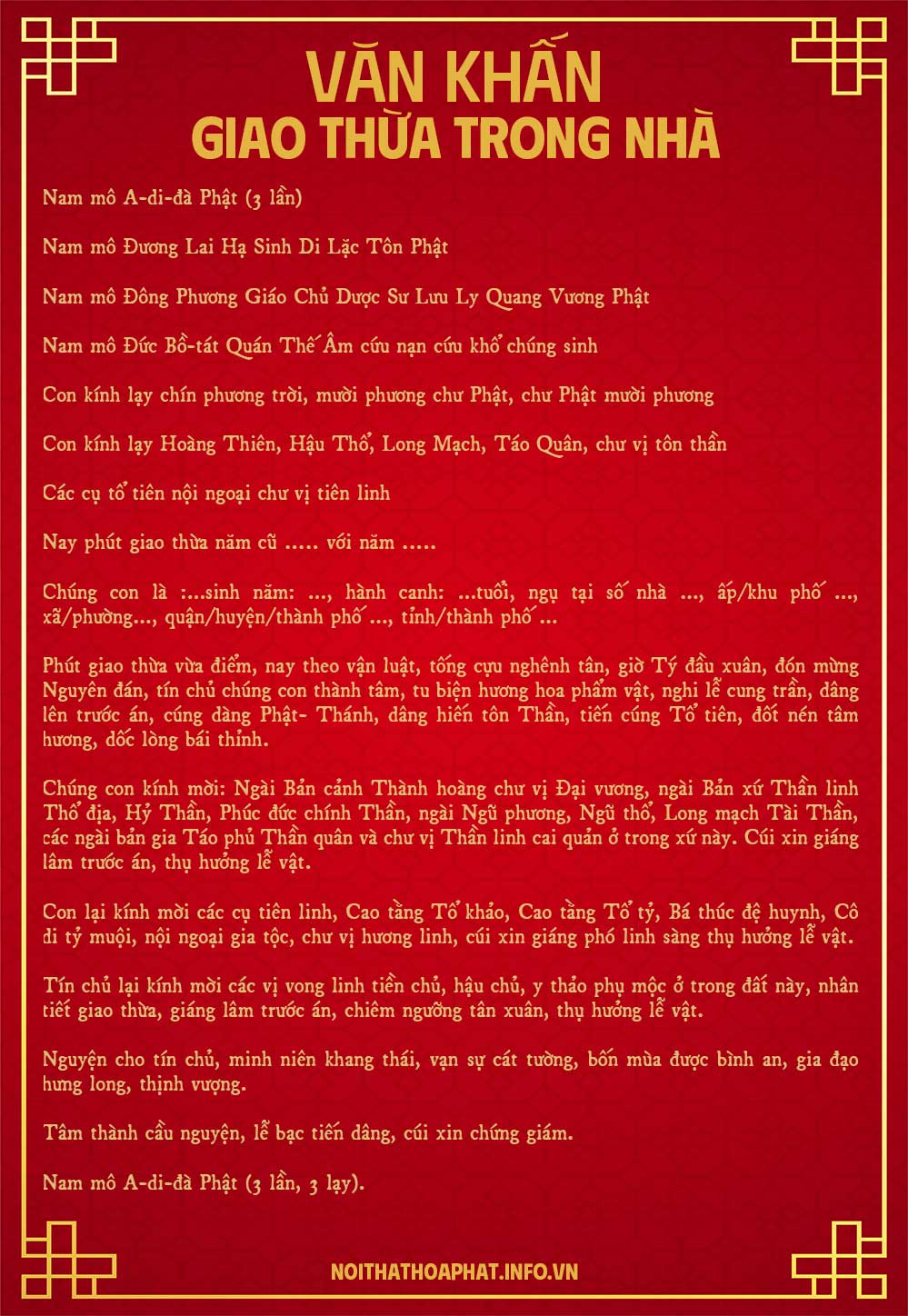 bài cúng giao thừa năm 2027 trong nhà - Hình 3