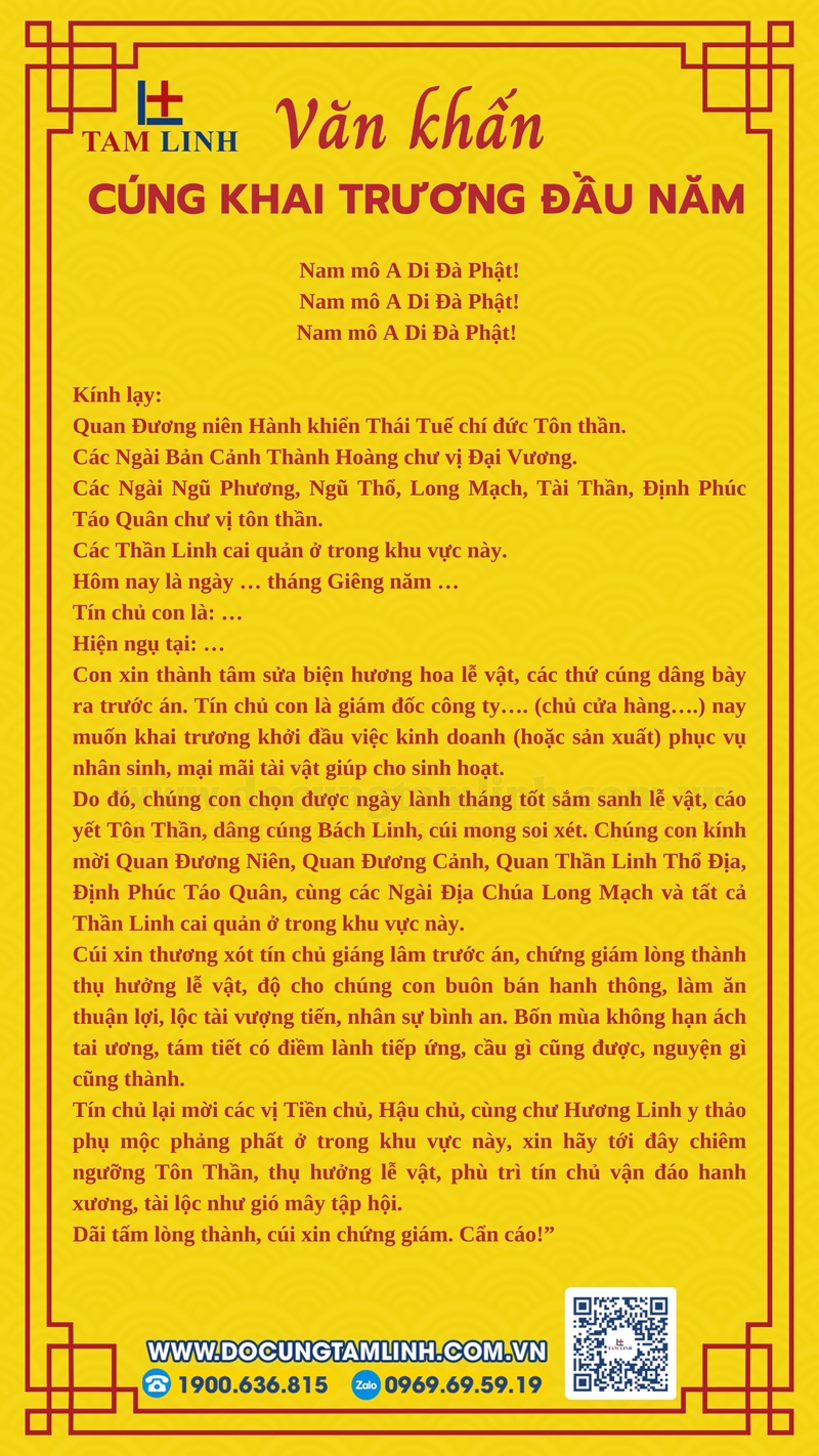 bài cúng khai trương - Hình 3