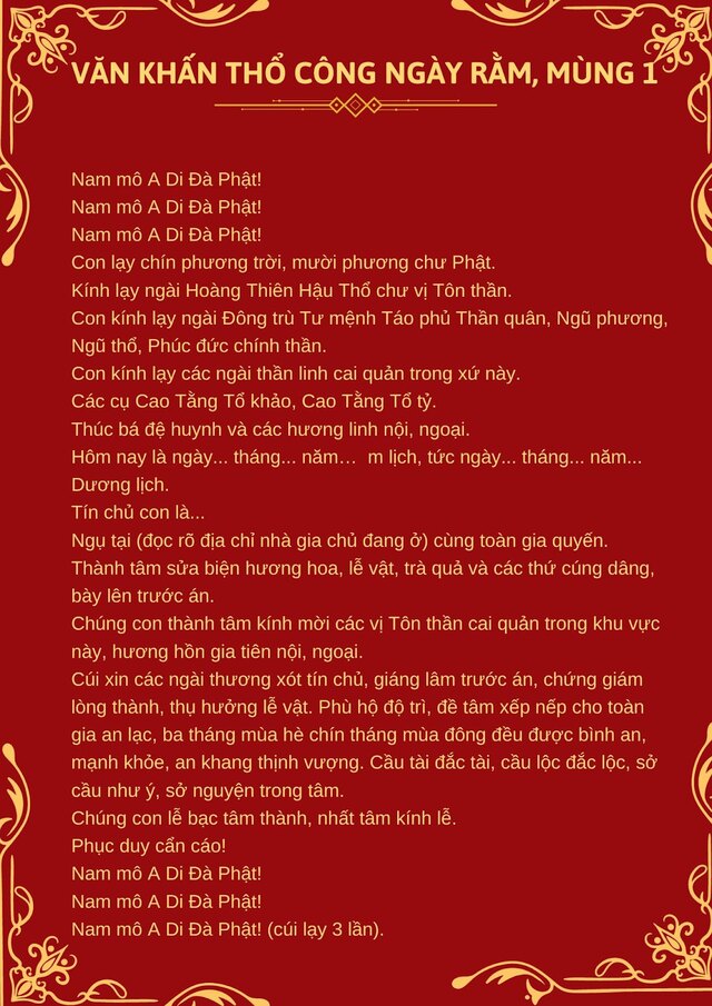 bài cúng mùng 1 - Hình 2