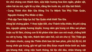 bài cúng ông công ông táo năm 2027
