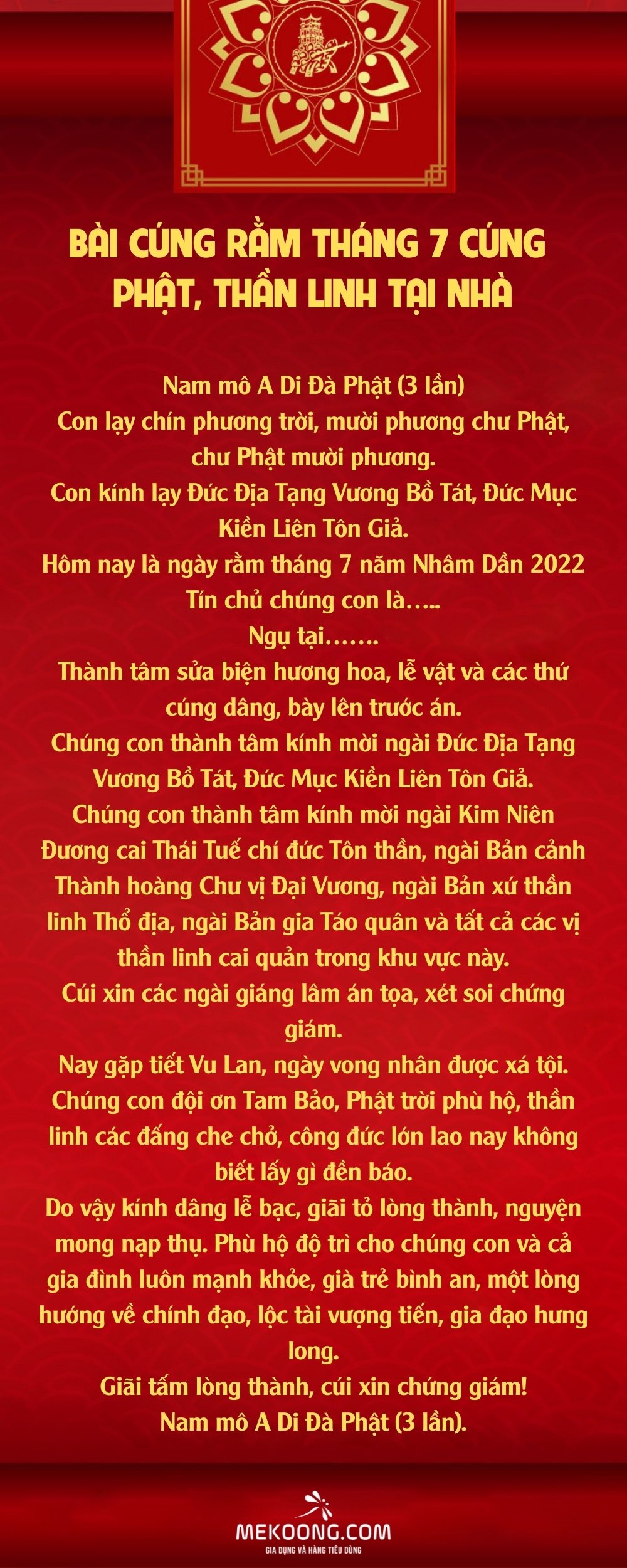 bài cúng rằm tháng 7 - Hình 1