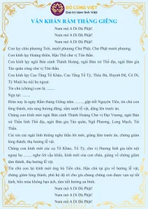 bài cúng rằm tháng giêng 2027