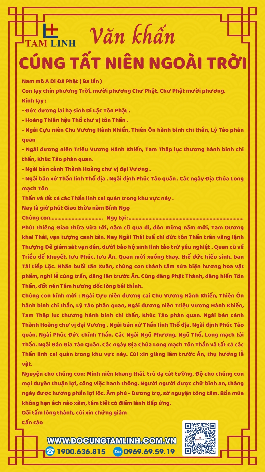 bài cúng tất niên ngoài trời - Hình 4