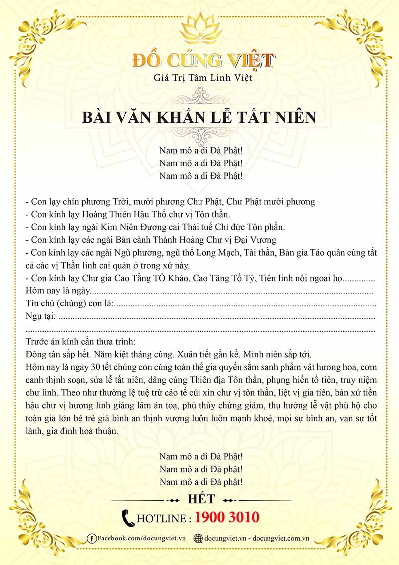 bài cúng tất niên trong nhà - Hình 5