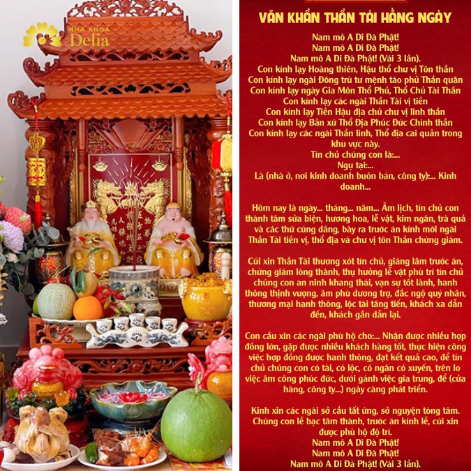 bài cúng thần tài hàng ngày - Hình 4