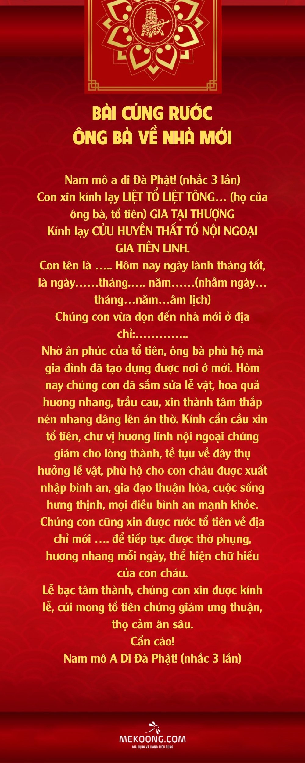 bài cúng về nhà mới - Hình 2