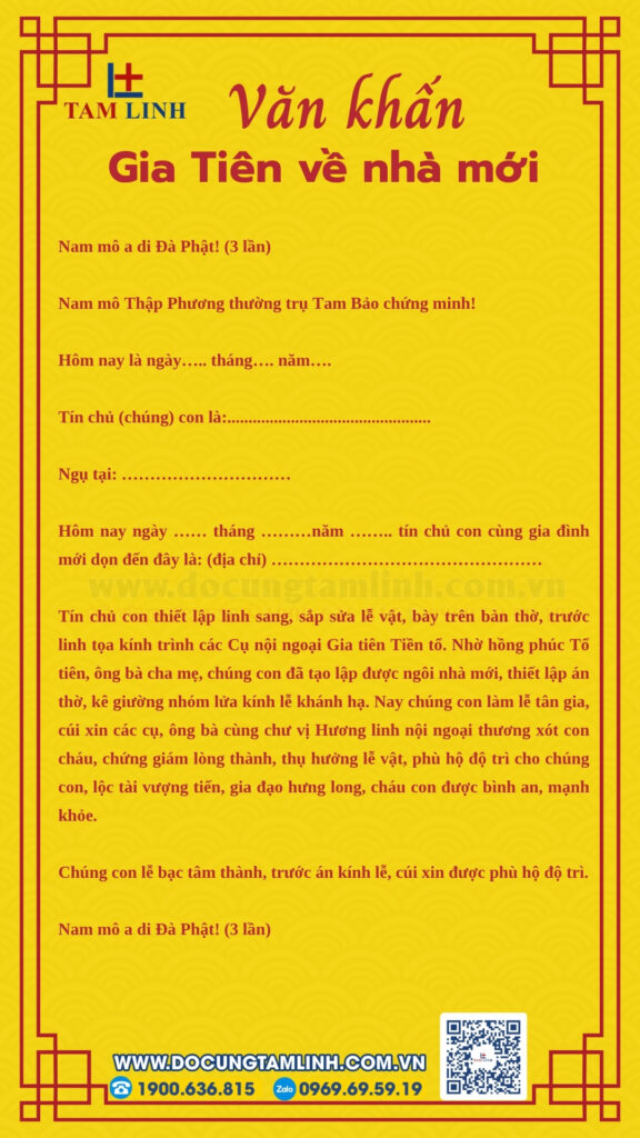 bài cúng về nhà mới - Hình 3