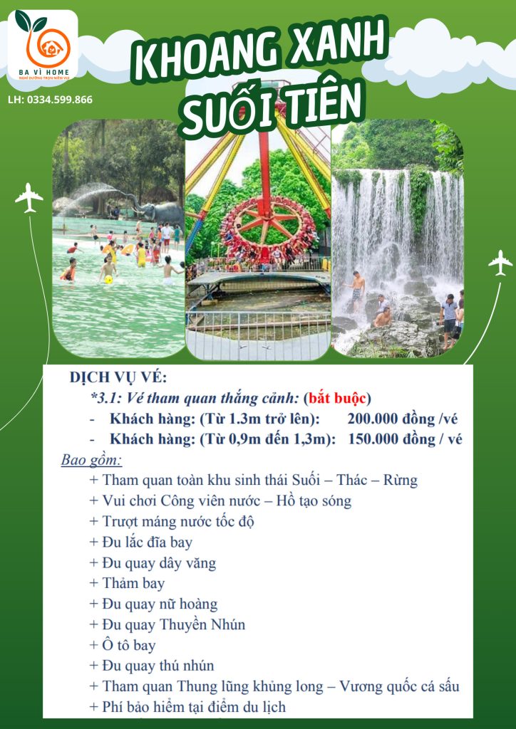 bài đánh giá về khu du lịch khoang xanh suối tiên - Hình 2