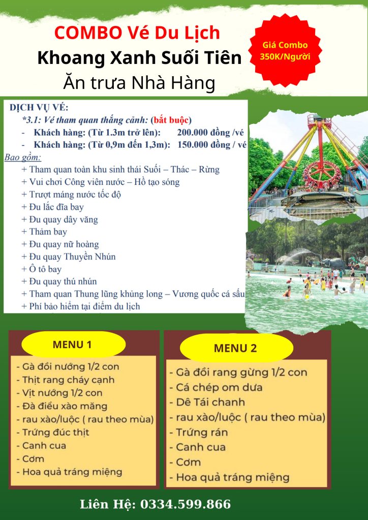 bài đánh giá về khu du lịch khoang xanh suối tiên - Hình 3