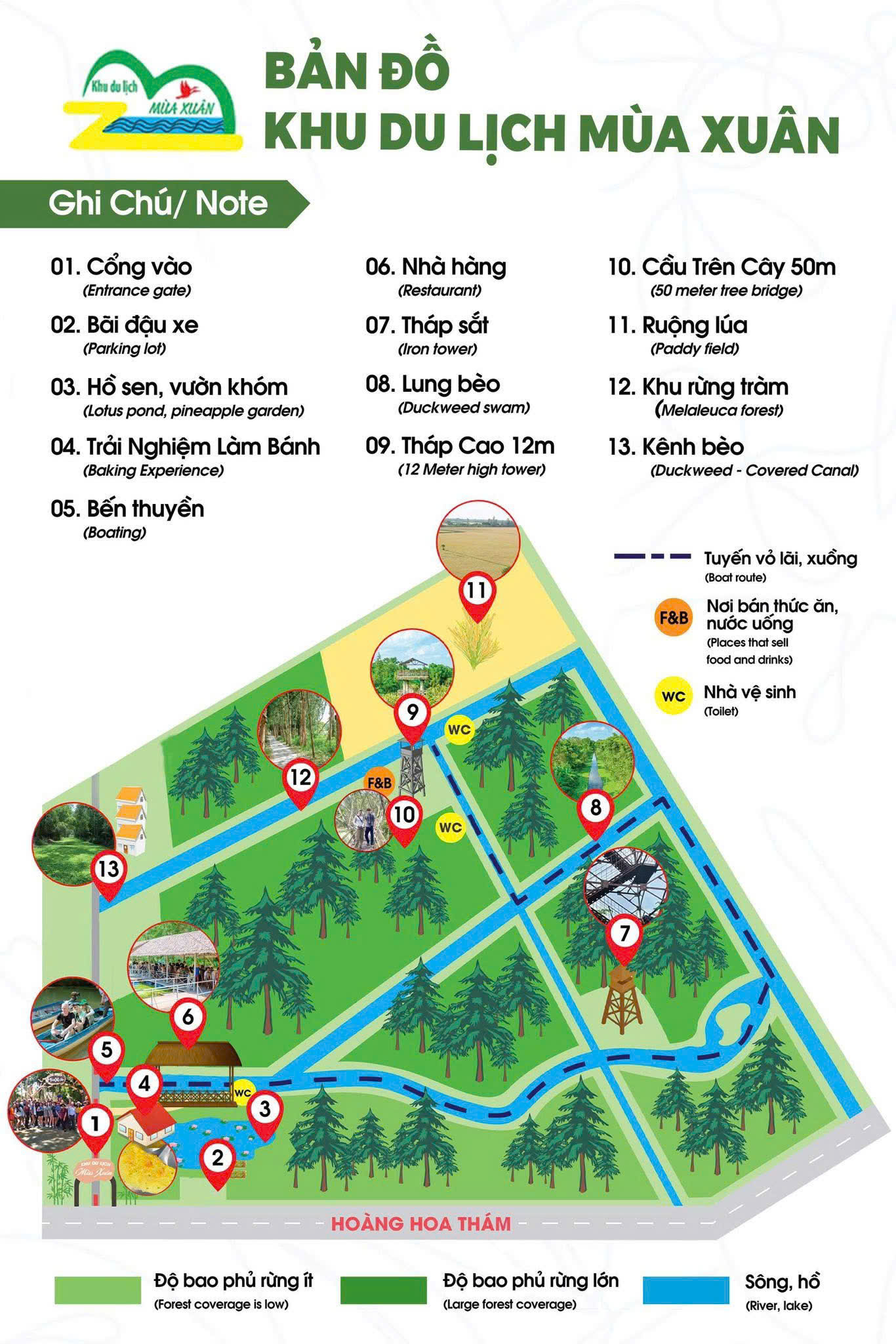 bài đánh giá về khu du lịch mùa xuân - Hình 2