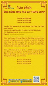 bài khấn cúng ông công ông táo