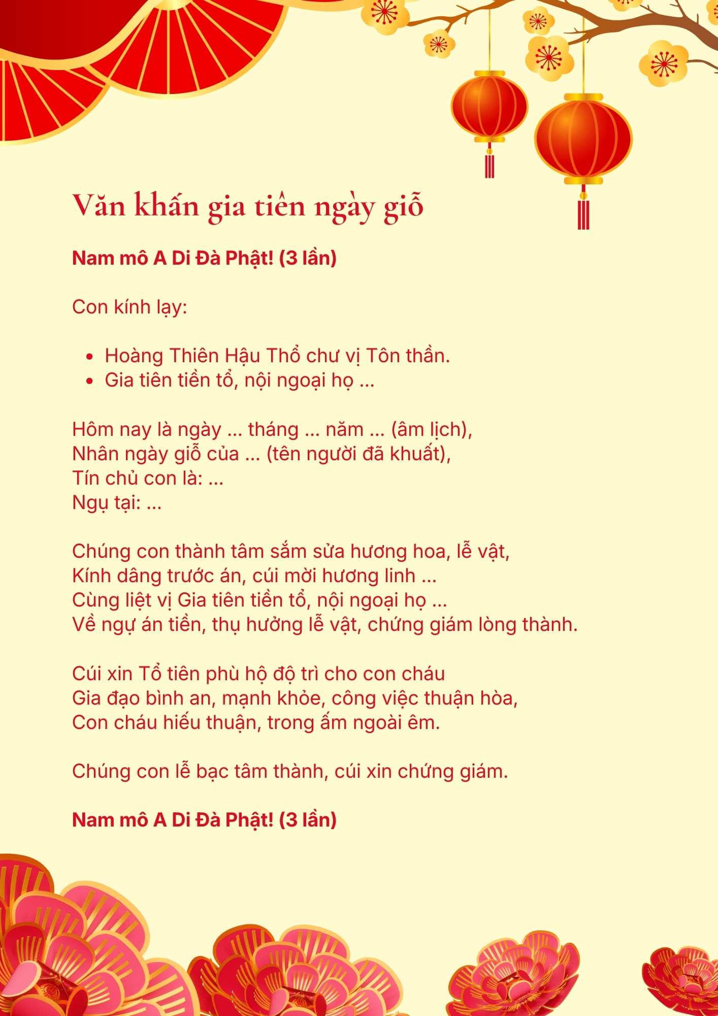 bài khấn gia tiên - Hình 5