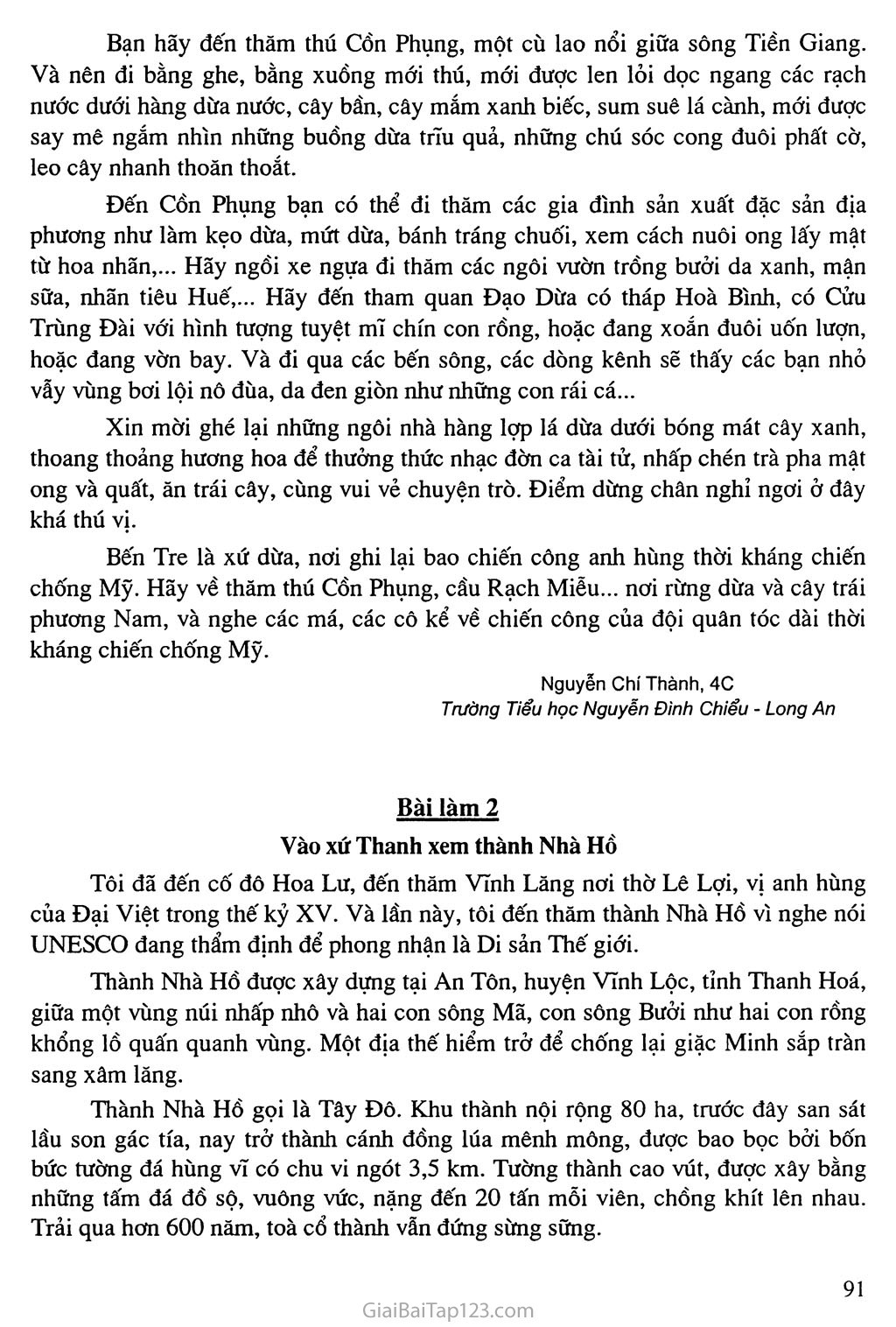 bài văn kể về chuyến đi du lịch ngắn gọn - Hình 3