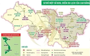 bản đồ du lịch cao bằng