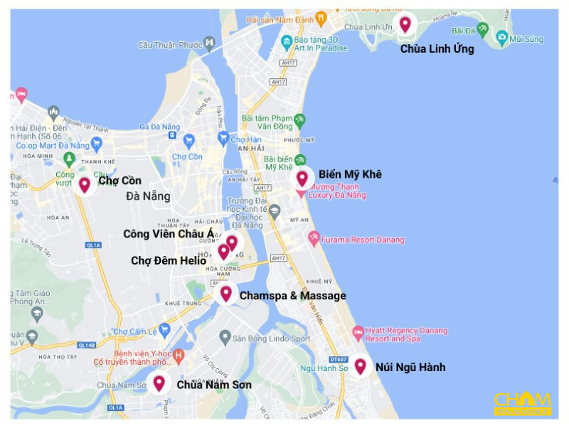 bản đồ du lịch đà nẵng - Hình 4