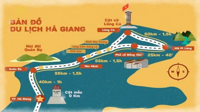 bản đồ du lịch hà giang - Hình 4