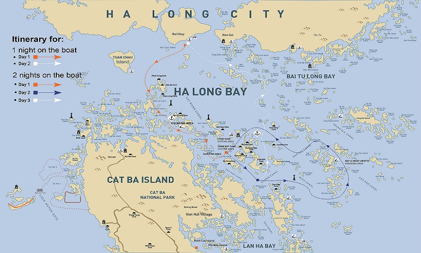 bản đồ du lịch hạ long - Hình 3