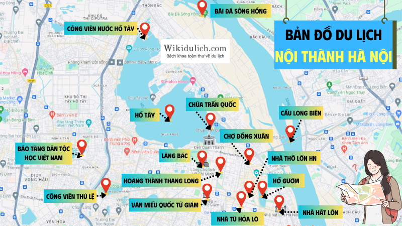 bản đồ du lịch hà nội - Hình 4