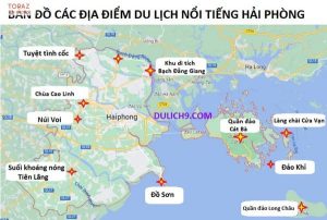 bản đồ du lịch hải phòng