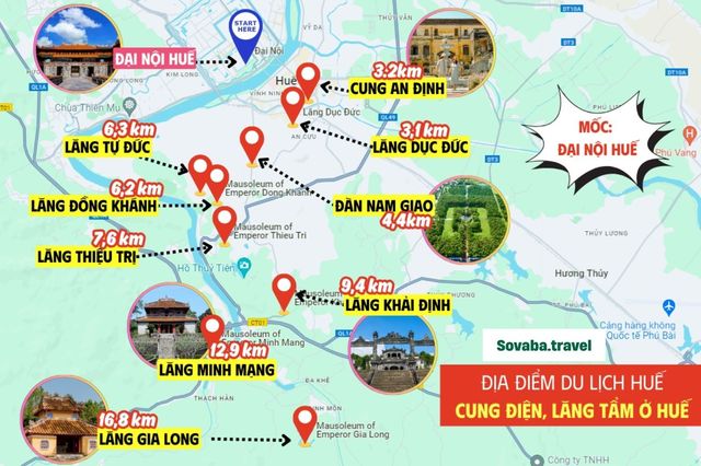 bản đồ du lịch huế - Hình 1