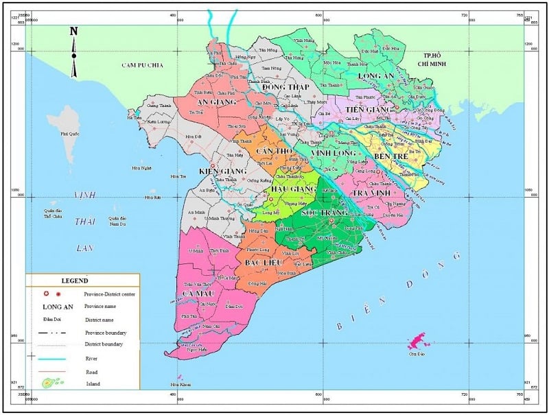 bản đồ du lịch miền tây - Hình 3