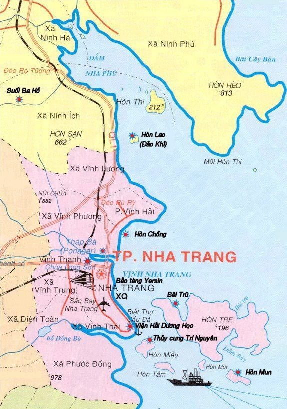 bản đồ du lịch nha trang - Hình 3