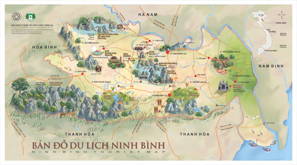 bản đồ du lịch ninh bình - Hình 4