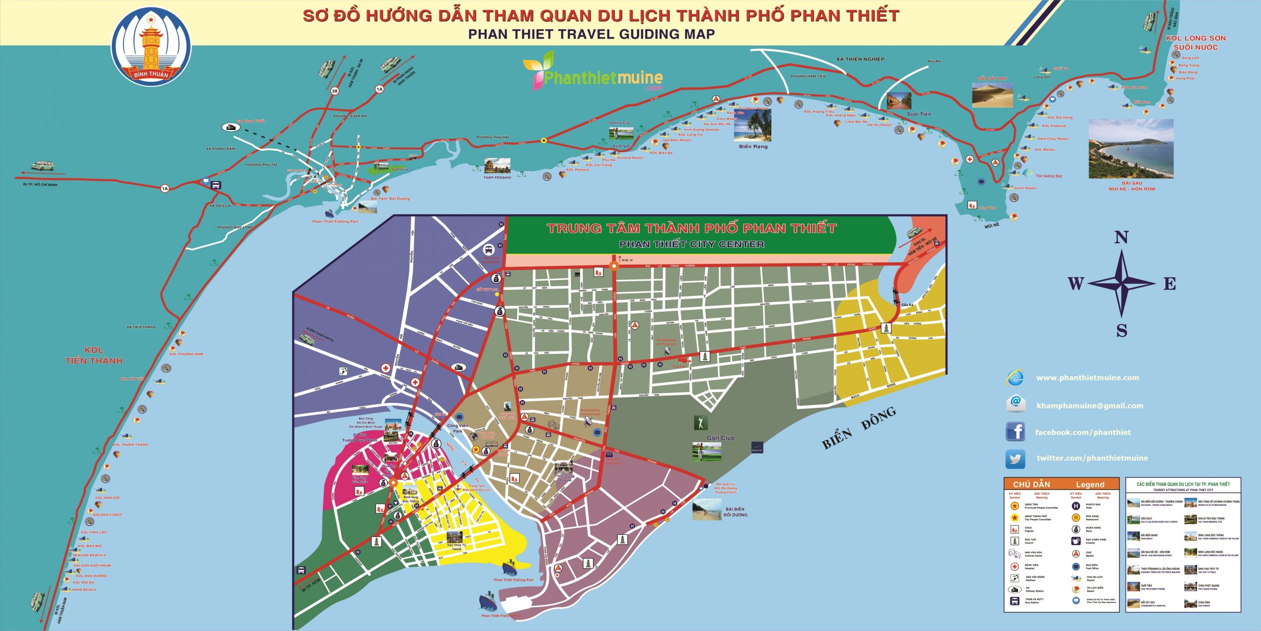 bản đồ du lịch phan thiết - Hình 4
