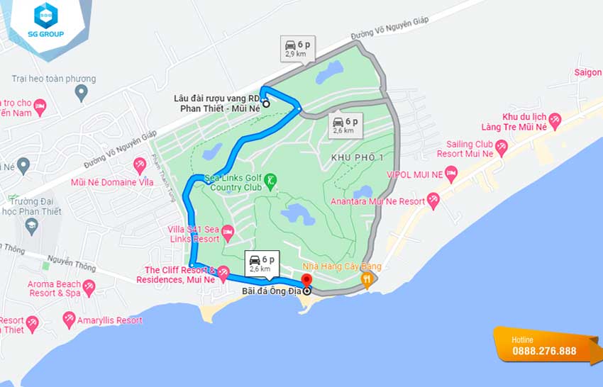 bản đồ du lịch phan thiết - Hình 5