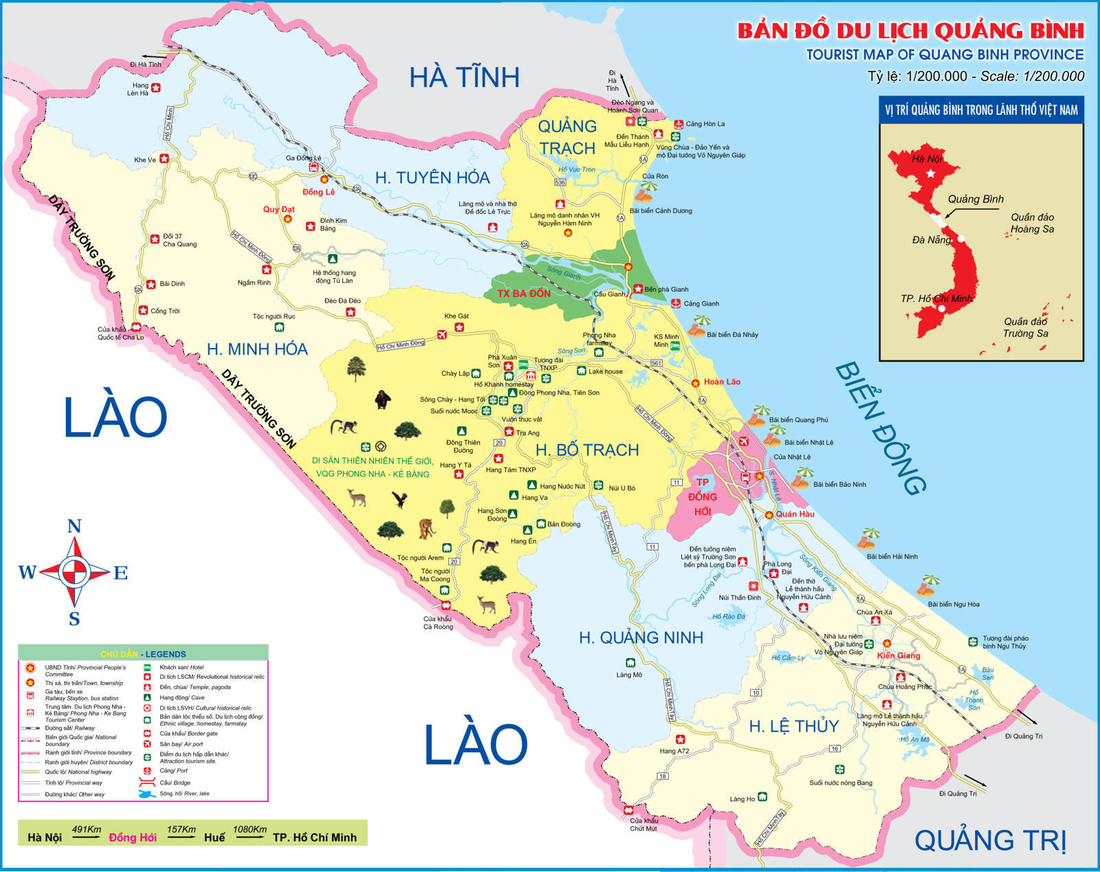 bản đồ du lịch quảng bình - Hình 3