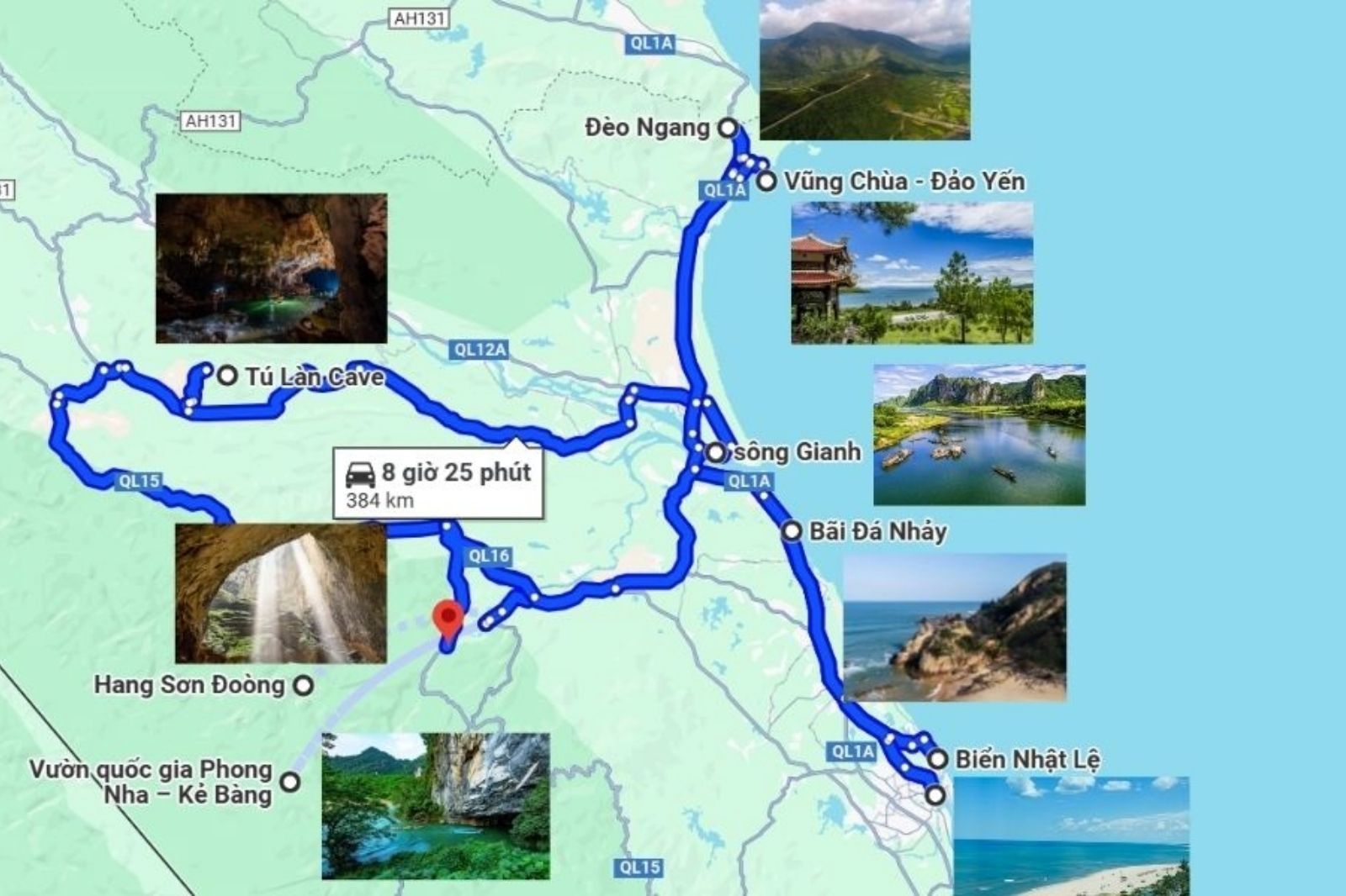 bản đồ du lịch quảng bình - Hình 4