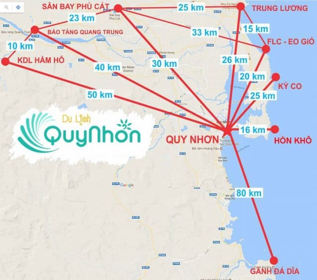 bản đồ du lịch quy nhơn - Hình 4