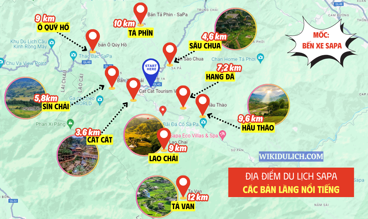 bản đồ du lịch sapa - Hình 3