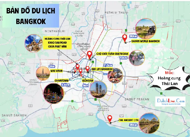 bản đồ du lịch thái lan - Hình 4