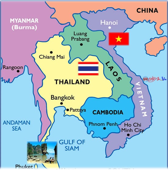 bản đồ du lịch thái lan - Hình 5