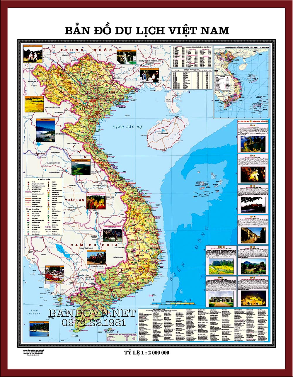 bản đồ du lịch việt nam - Hình 3