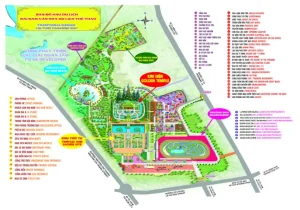 bản đồ khu du lịch đại nam