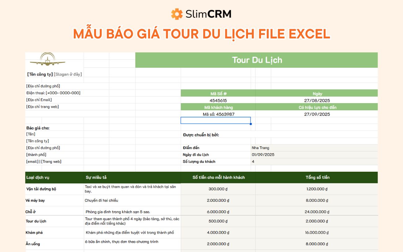 bảng giá tour du lịch - Hình 4