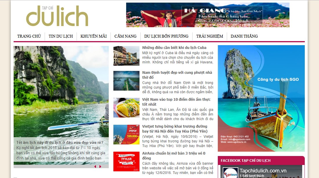 báo du lịch việt nam - Hình 1
