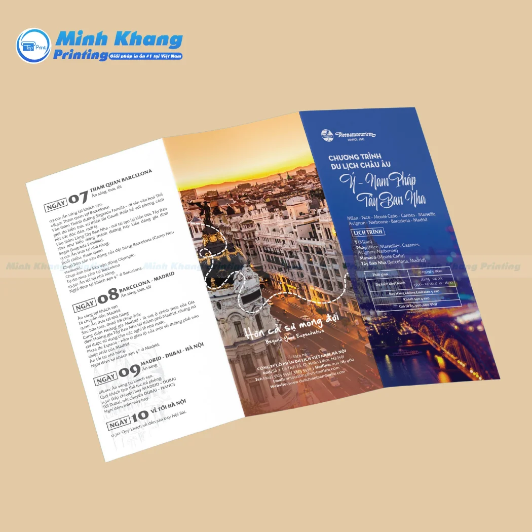 brochure tour du lịch - Hình 3