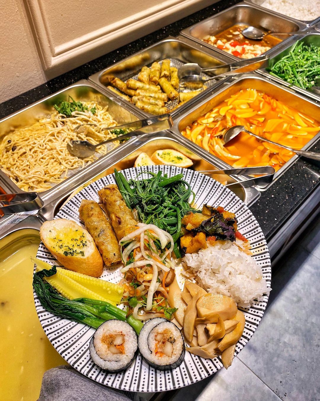 các quán buffet chay ngon ở hà nội - Hình 2