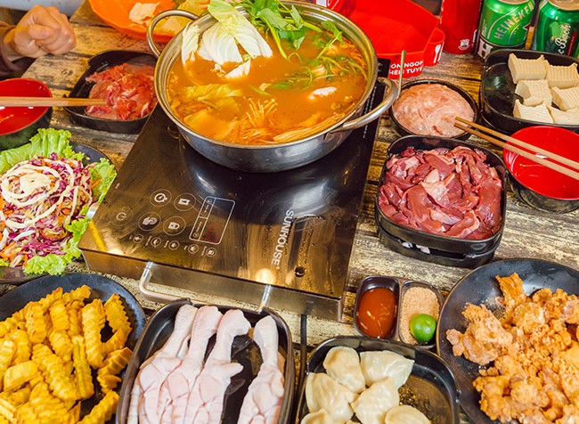 các quán buffet lẩu ngon rẻ ở hà nội - Hình 3