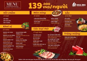 các quán buffet lẩu nướng ngon rẻ ở hà nội