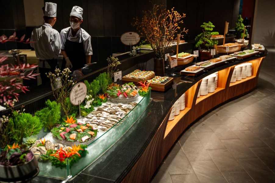 các quán buffet ở hồ tây hà nội - Hình 3
