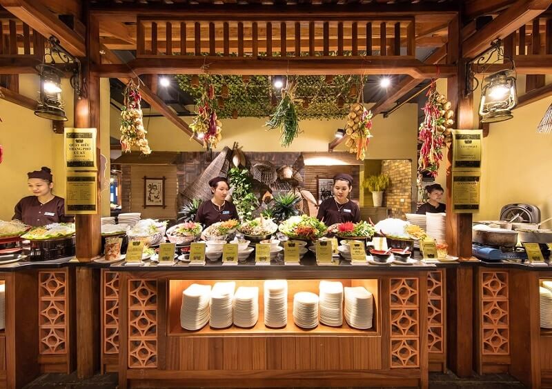 các quán buffet ở hồ tây hà nội - Hình 1