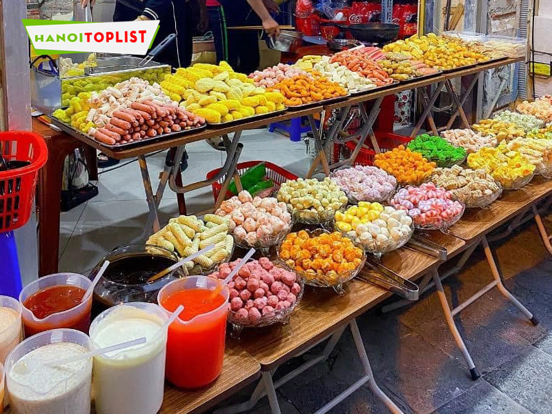 các quán buffet vặt ở hà nội - Hình 3